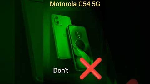 Don’t Buy Motorola G54 : 3 Big Problems ❌