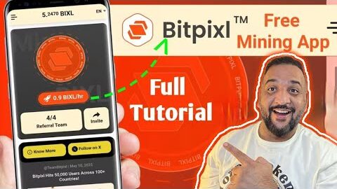 “Bitpixel Mining App Review | Free Crypto Mining on Mobile 2025 🚀”