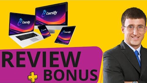 Coursiify Review Bonus | E-Learning Platforms In Seconds