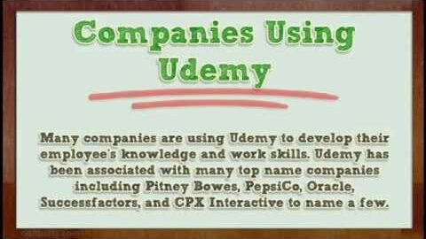 Learning with Udemy – A Review Of Online Training Platforms