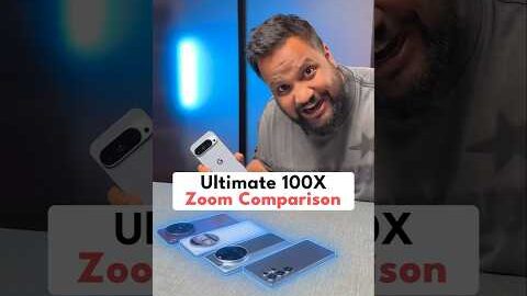 Ultimate 100X Zoom Comparison Ft. Pixel 10 Pro XL #shorts
