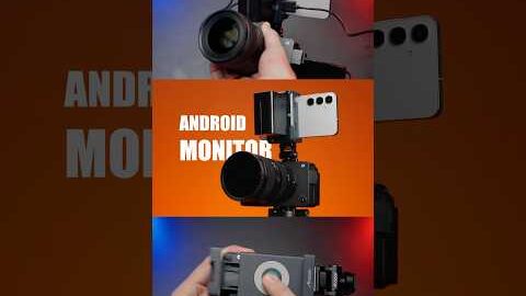 Your Android smartphone is now an on-camera monitor! #accsoon