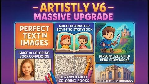 Artistly v6.0 New Update Demo (Part1  AI Design Tool)#softwere review #reviews  #artistly6.0