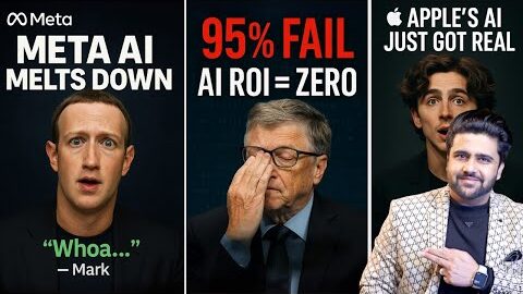 Tech news  95% AI Tools Fail, Apple’s Secret AI Models, Meta, Elon Musk, Hypernova, First 6G Chip