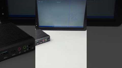The American Megatrends BIOS on the Newsmay BD08 Mini PC