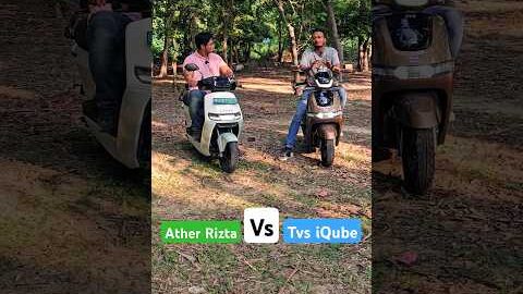 Tvs iQube Vs Ather Rizta Quick Comparison #ather #rizta #iqube2024