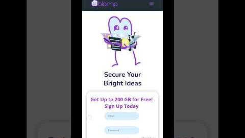 Blomp cloud storage service review under 1 minute | #shorts #hashxtend