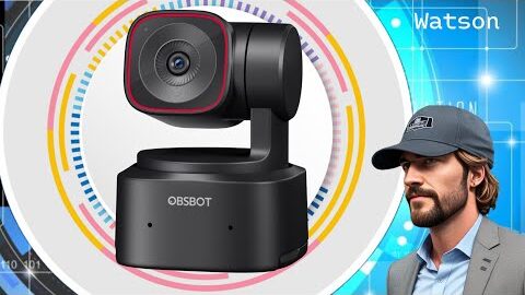 OBSBOT TINY 2 LITE AI Powered 4K PTZ Webcam