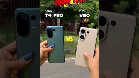Vivo T4 Pro Vs Vivo V60 Camera Zoom Test || Vivo T4 Pro Vs Vivo V60