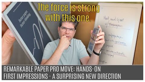 reMarkable Paper Pro Move: Hands-On First Impressions, A Surprising New Direction