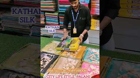 கத்தான் சில்க் #trending #new #viralvideo #Tamil #designer #silk #online #shopping #sarees #palani