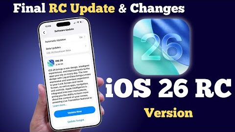iOS 26 RC Update Released – What’s New? in Hindi