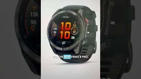 Garmin released a new watch: the Fenix 8 Pro!