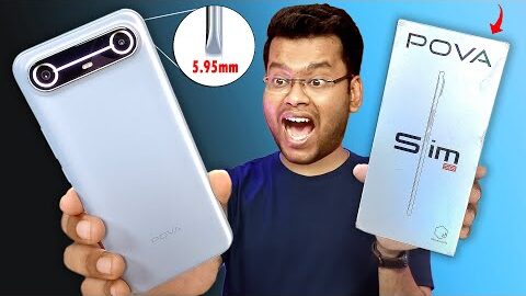 TECNO POVA Slim 5G Review ⚡⚡ World’s SLIMMEST 3D Curved Display Smartphone | TECNO POVA Slim 5G
