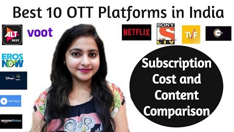 Best 10 OTT Platforms In India | Subscription Cost And Content Comparison | Joy Of Rims