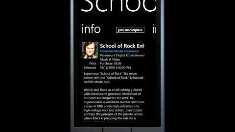 App Reviews – Windows phone 7 (Marketplace search and reviews)