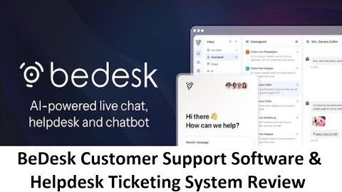 BeDesk Customer Support Software  Helpdesk Ticketing System Review