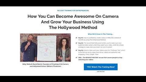 Crushing It On Camera Review – A Legit Learning Platform?