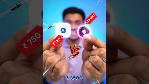 ₹750 Jio Tag vs Apple Airtag! #shorts