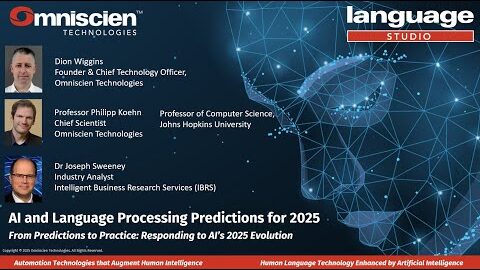 AI and Language Processing Predictions for 2025