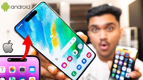 iPhone 14 Pro’s Dynamic Island in Android Phone 😱 #shorts | #MostTechy