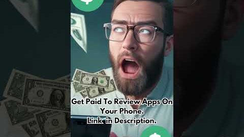 Get Paid To Reviews Apps On Your Phone – Link In Description.