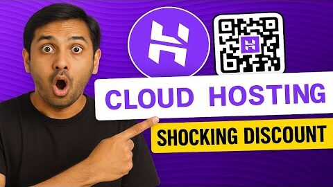 Hostinger Coupon Code 2025 | Cloud web hosting promo code 2025 | free domain for 1 year