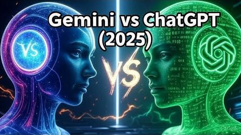 Gemini vs ChatGPT (2025) 🚀 Ultimate AI Showdown | Google Gemini AI vs OpenAI ChatGPT