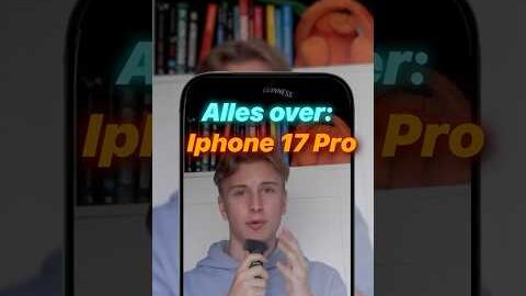 De iphone 17 Pro is een telleurgestelling #iphone17pro #apple #review