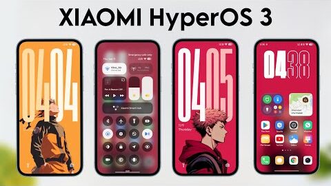 HyperOS 3 Global is here! Control Center theme + new Ai Lockscreen Launcher ✨ (run to install)