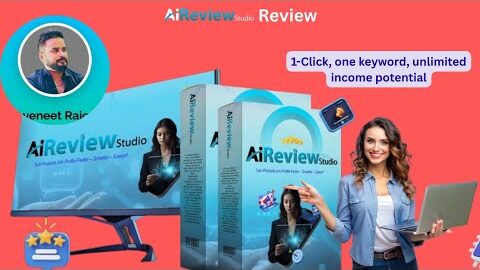 AI Review Studio Review + Demo Video: 1-Click, one keyword, unlimited income potential