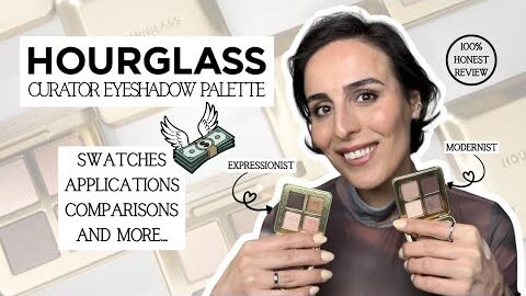 Worth the Hype? $68💸 HOURGLASS CURATOR EYESHADOW Review + Dior Comparisons