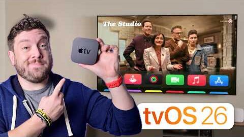 tvOS 26 Review: Milestone Update for Apple TV Is High on Liquid Glass, Shy on Features