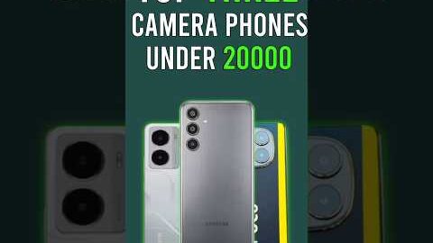 Top 3 Camera Phones under 20000 #shorts #tech #cameraphone