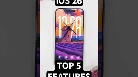 iOS 26 – TOP 5 Features ! #ios26 #ios26features