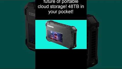 UnifyDrive UP6: The Future of Portable Cloud Storage! 48TB in Your Pocket!