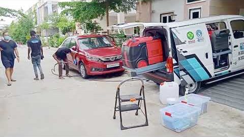 SPADEX Doorstep car wash