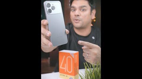 Tecno Spark 40 | Looks Like iPhone! #tecno #spark40 #reviewspk #mobile #unboxing #tech