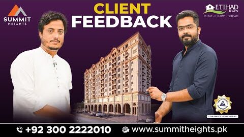 Summit Heights Lahore | Clients’ Trust & Reviews on Studio, 1 & 2 Bed Luxury Apartments