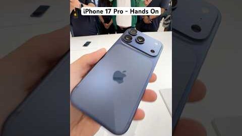 iPhone 17 Pro Hands On – Much better than the leaks!