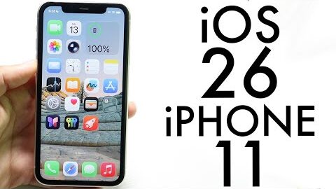 iOS 26 OFFICIAL On iPhone 11! (Review)