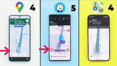 Google Maps vs Waze vs Apple Maps – Outside North America!
