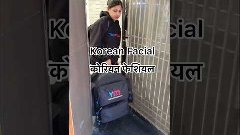 Korean facial from Yes Madam | Korean Skincare | Korean Facial | Yes madam #shorts #beauty #facial