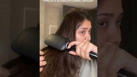 PHILIP’S STRAIGHTENING BRUSH REVIEW #SHORTS