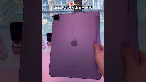 time to refresh my iPad 😍 best iPad accessories | iPad pro case