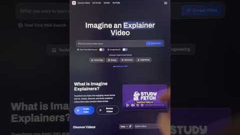 Create Stunning Explainer Videos with AI | ImagineExplainers.com