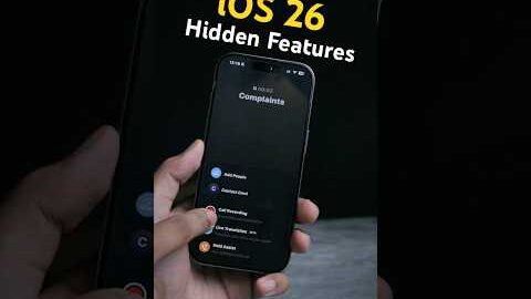 iOS 26 Stable Update Features 🔥 What’s New ✅ #iOS26 Tips and Tricks & Hidden Features