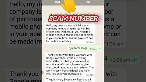 Whatsapp Jobs Number New Fraud 🕵🏻‍♀️ Hotel Rating Scam 😈