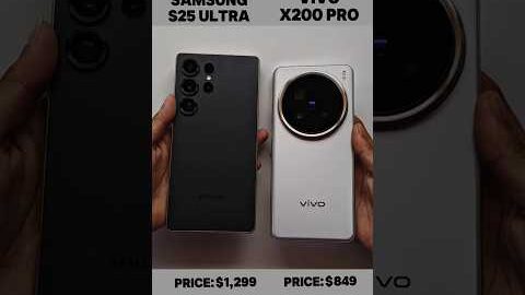 Samsung S25 vs Vivo X200 Pro CapCut Comparison | Ultimate Camera & Editing Showdown! 🚀