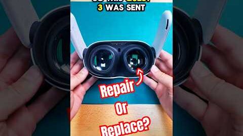 Meta Quest 3 Lens Destroyed! #vr #virtualreality #quest3